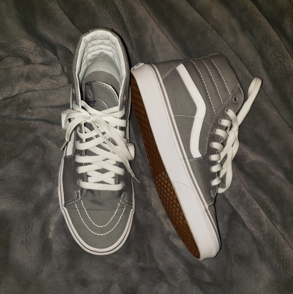 Grey Hightop Vans